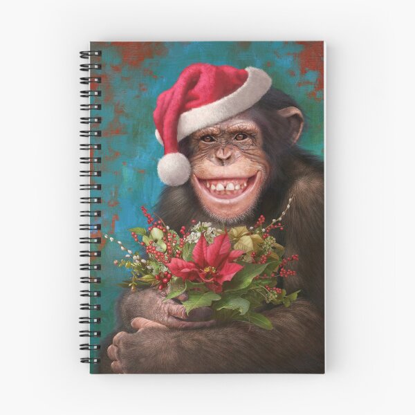 Item preview, 02. Christmas Chimpanzee designed and sold by tutuart.
