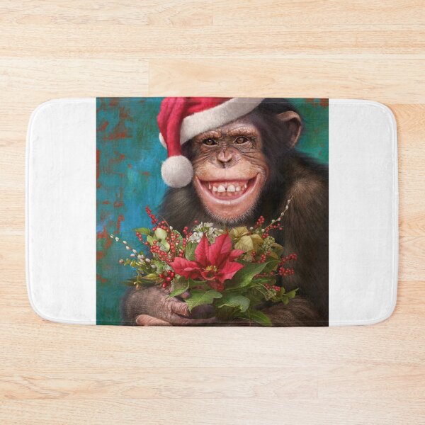 Item preview, 02. Christmas Chimpanzee designed and sold by tutuart.
