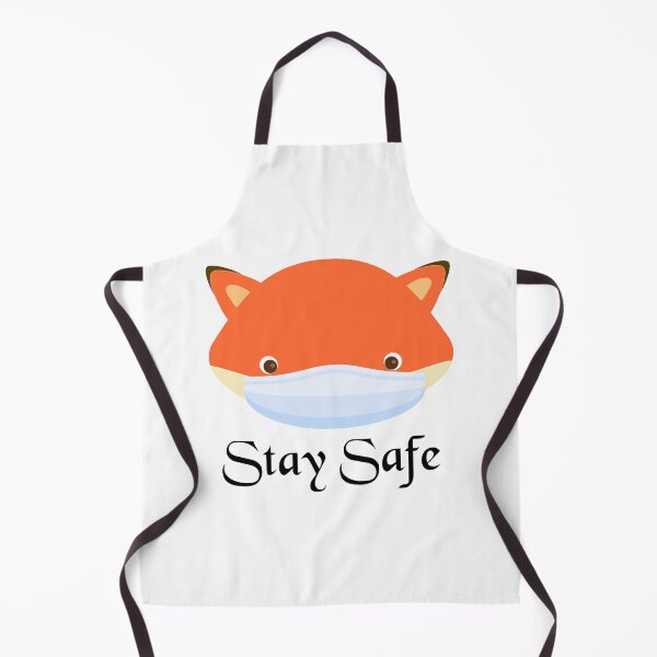 Item preview, Stay Safe Fox in a Mask designed and sold by LovenLaughter.