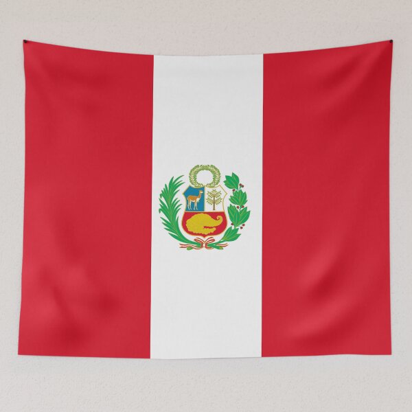 Item preview, Peruvian Flag designed and sold by SimplyPride.