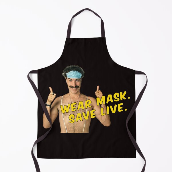 Item preview, Borat, wear mask, save live designed and sold by avit1.