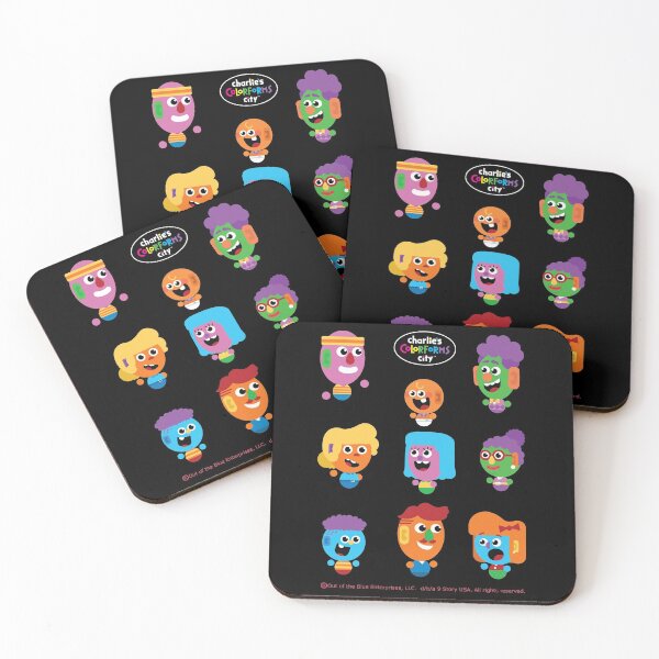 Item preview, Charlie's Colorforms City - Silly Faces designed and sold by PacificStreams.