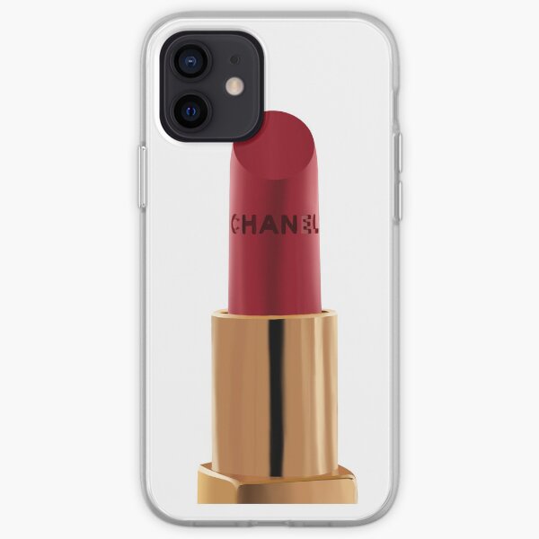 Lápiz labial Chanel Funda blanda para iPhone