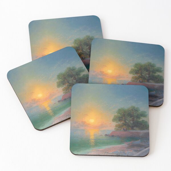 Item preview, Promenade at sunset (1869) - Ivan Aivazovsky designed and sold by SALON DES ARTS.