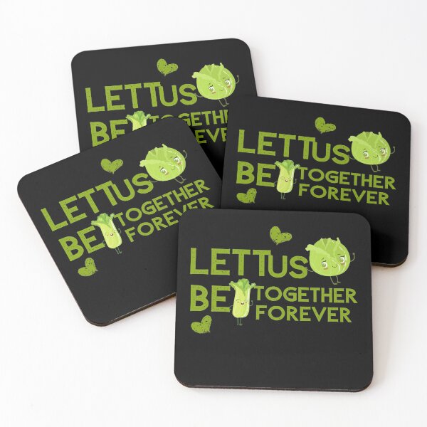 Item preview, lettuce be together forever designed and sold by Nyanko-Sempai.