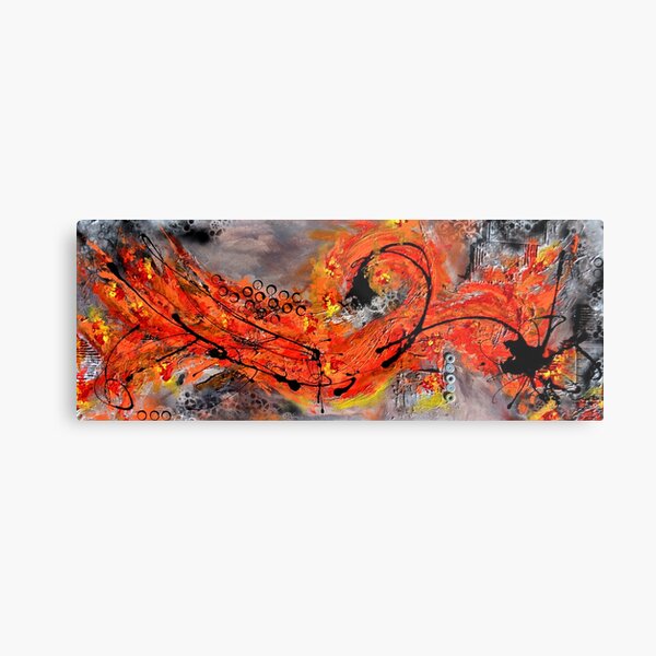 So Goes the Life that Goes. Metal Print