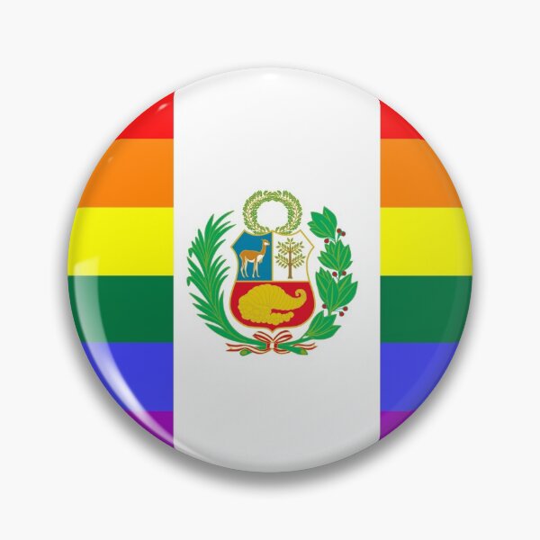 Item preview, Peruvian Rainbow Flag designed and sold by SimplyPride.