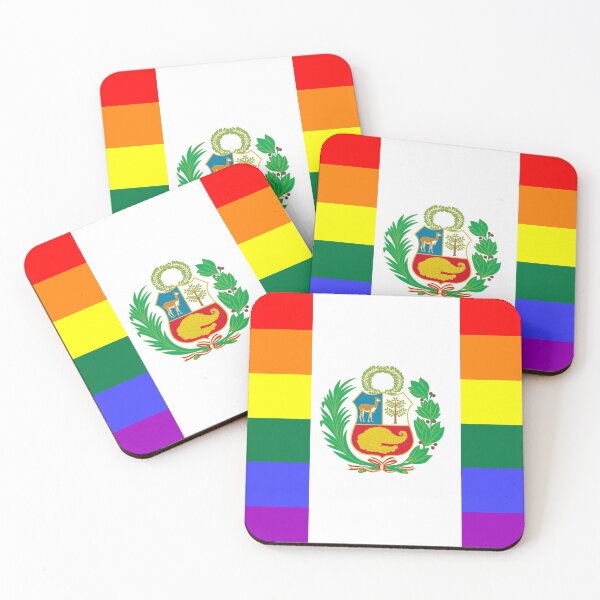 Item preview, Peruvian Rainbow Flag designed and sold by SimplyPride.