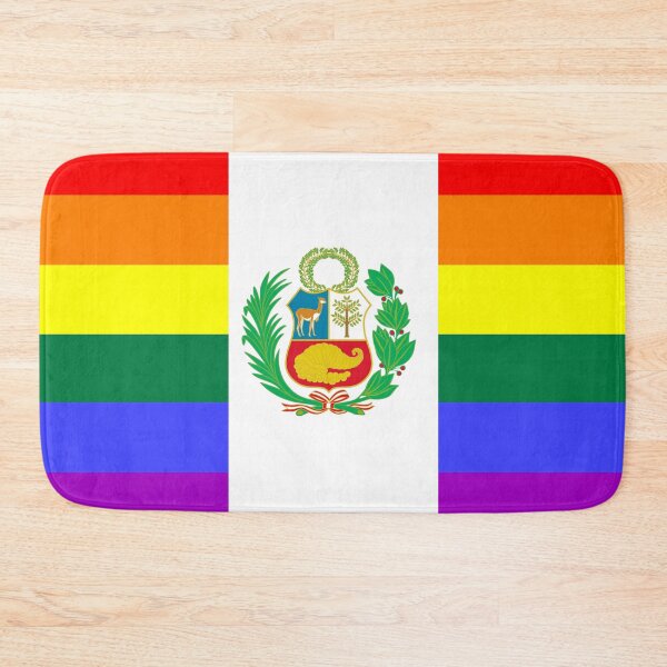 Item preview, Peruvian Rainbow Flag designed and sold by SimplyPride.