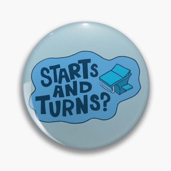 Item preview, Starts and Turns Swimming Graphic designed and sold by DavidAlan.