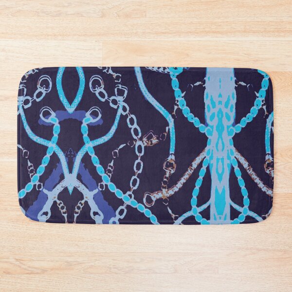 Item preview, Blue Tasse Chain Vector Background designed and sold by MyArt23.