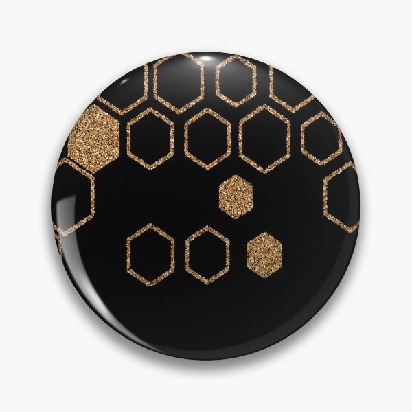 Item preview, black and gold glitter pattern designed and sold by virilamissa.