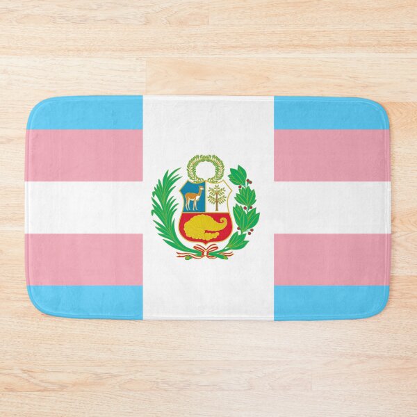 Item preview, Peruvian Trans Flag designed and sold by SimplyPride.