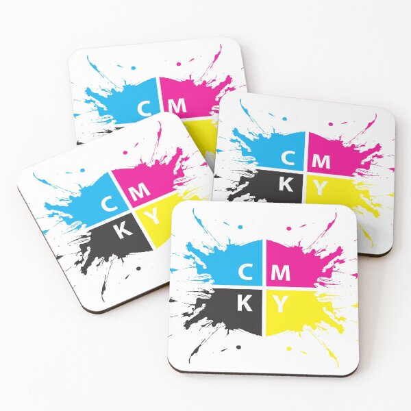 Item preview, CMYK colors splashed designed and sold by studio838.
