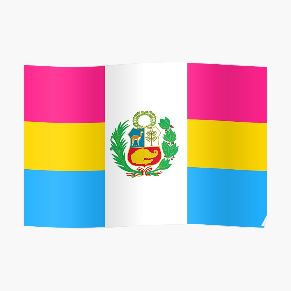 dividend Circus Tactiel gevoel Copy of Peruvian Rainbow Flag" Sticker for Sale by SimplyPride | Redbubble