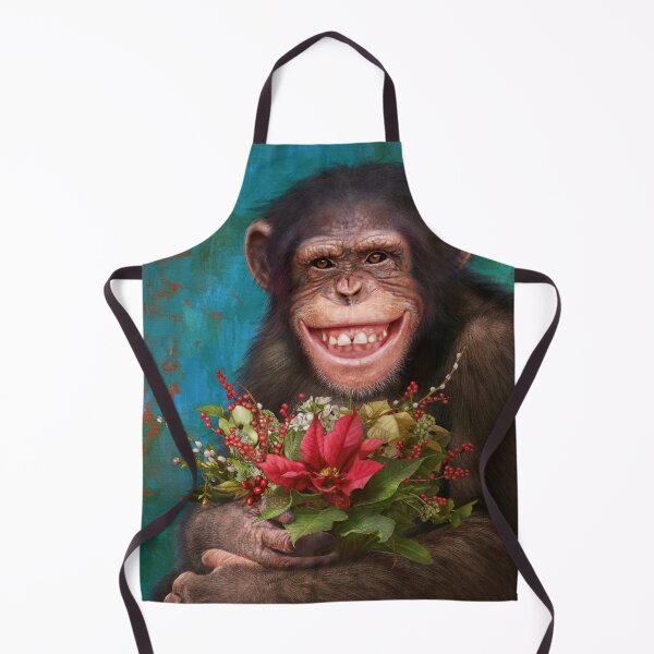 Item preview, 03. Christmas Chimpanzee designed and sold by tutuart.