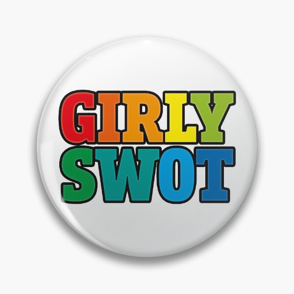 Item preview, Girly swot (rainbow) designed and sold by helengarvey.