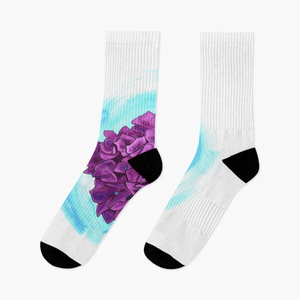 Item preview, Cute hydrangea flower print designed and sold by devontipdesigns.
