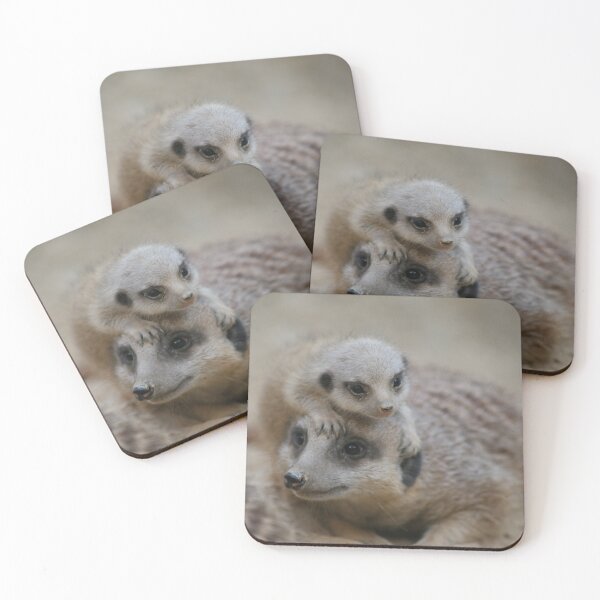 Item preview, Meerkat and Pup (The joys of being a parent) designed and sold by Tropicalsteve.