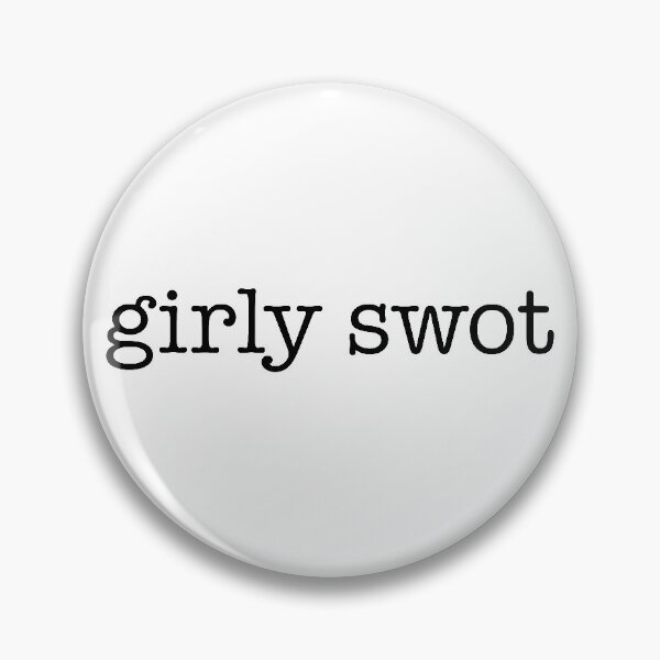 Item preview, Girly swot (black) designed and sold by helengarvey.