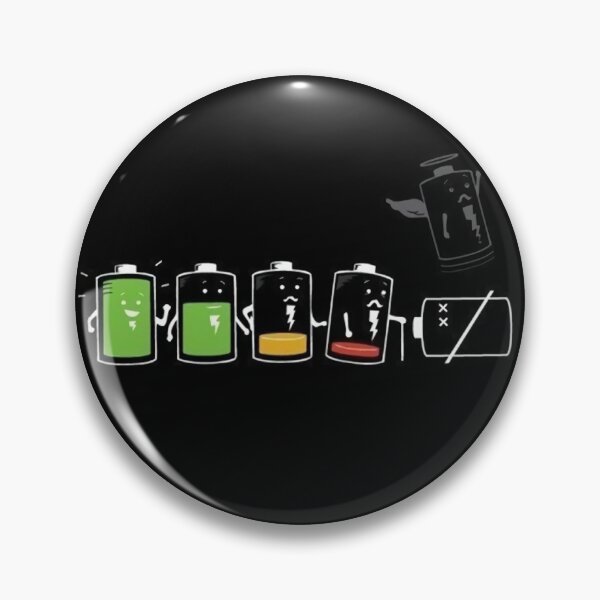 Item preview, Battery Life Cycle Funny designed and sold by Angel-Creativo.