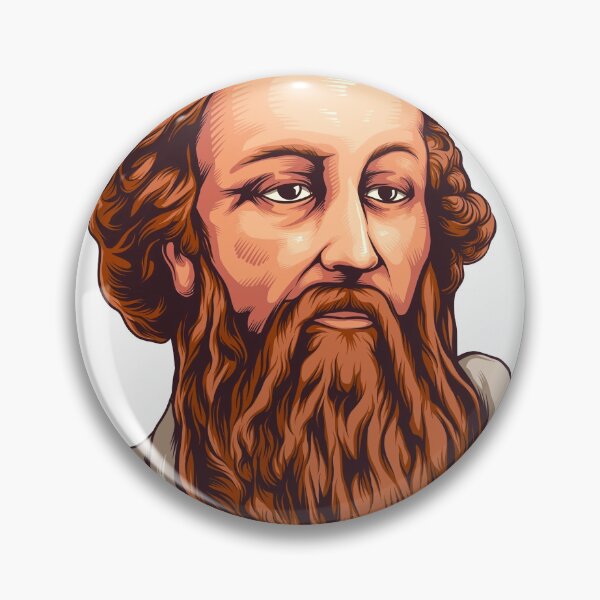 Item preview, Greek Philosopher Pythagoras Art designed and sold by bluevideogame.