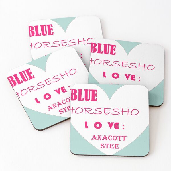 Item preview, BLUE HORSESHOE LOVE ANACOTT STEEL! FUNNY CLOTHING-ESSENTIAL T-SHIRT designed and sold by Dahani-mo.