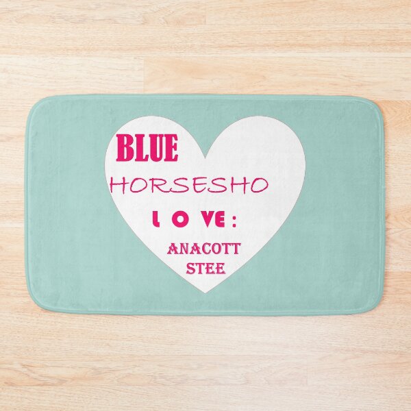 Item preview, BLUE HORSESHOE LOVE ANACOTT STEEL! FUNNY CLOTHING-ESSENTIAL T-SHIRT designed and sold by Dahani-mo.