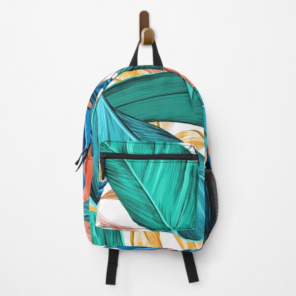 Item preview, Tropical Leaves Palm Tree Pattern designed and sold by Black Queens.