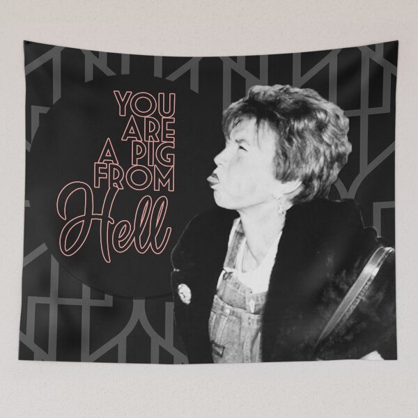 Item preview, Ouiser Steel Magnolias You Are A Pig From Hell 80s Movie Quote designed and sold by gunsnhoney.