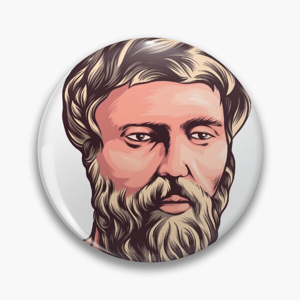 Item preview, Greek Philosopher Plutarch Art designed and sold by bluevideogame.
