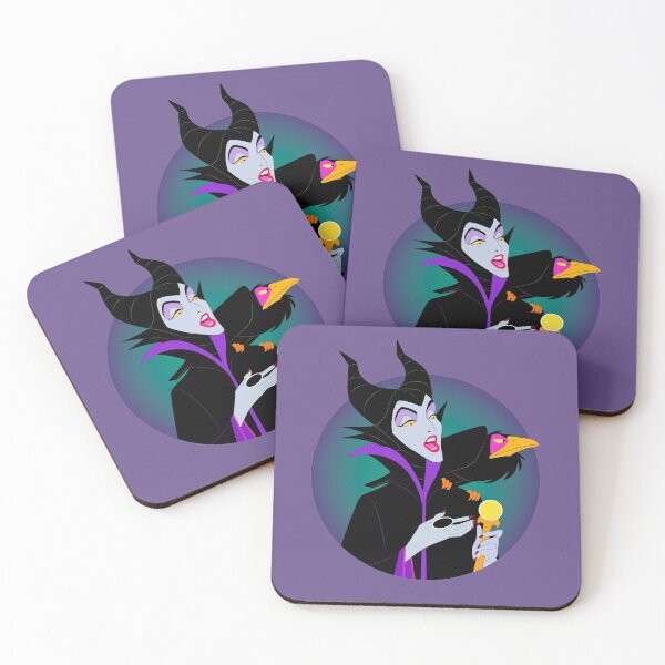 Maleficent Posavasos (lote de 4)
