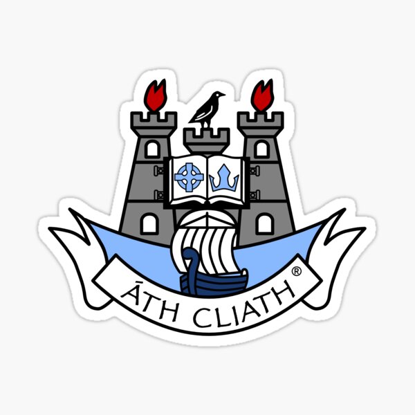 Dublin Crest logo Ireland Sticker