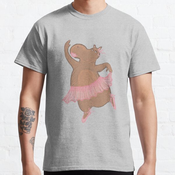 Item preview, Hippo ballerina designed and sold by Luaillustration.