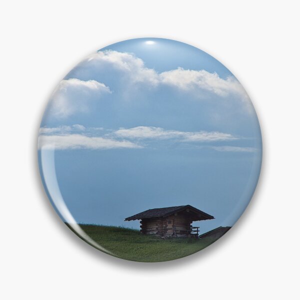 Item preview, Hut on the mountainside designed and sold by frankuffmann.