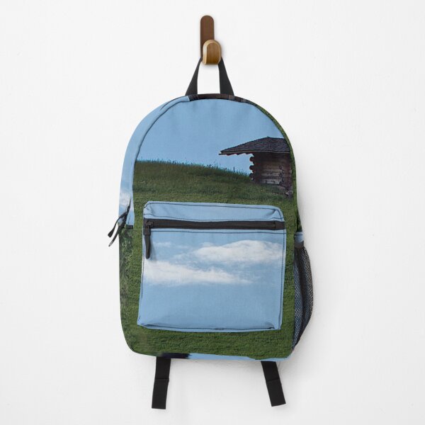 Item preview, Hut on the mountainside designed and sold by frankuffmann.