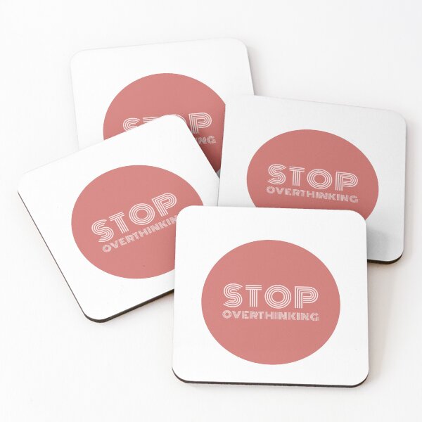 Item preview, Stop overthinking  designed and sold by stupidpotato1.