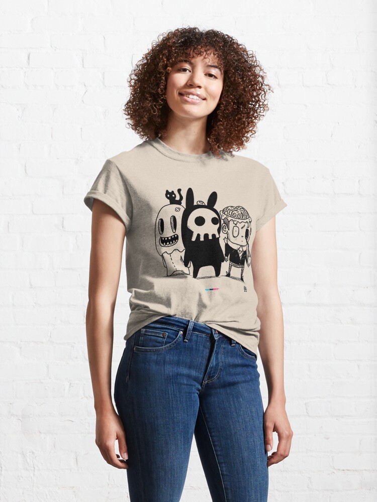 Vista alternativa de Camiseta clásica Monster Friends