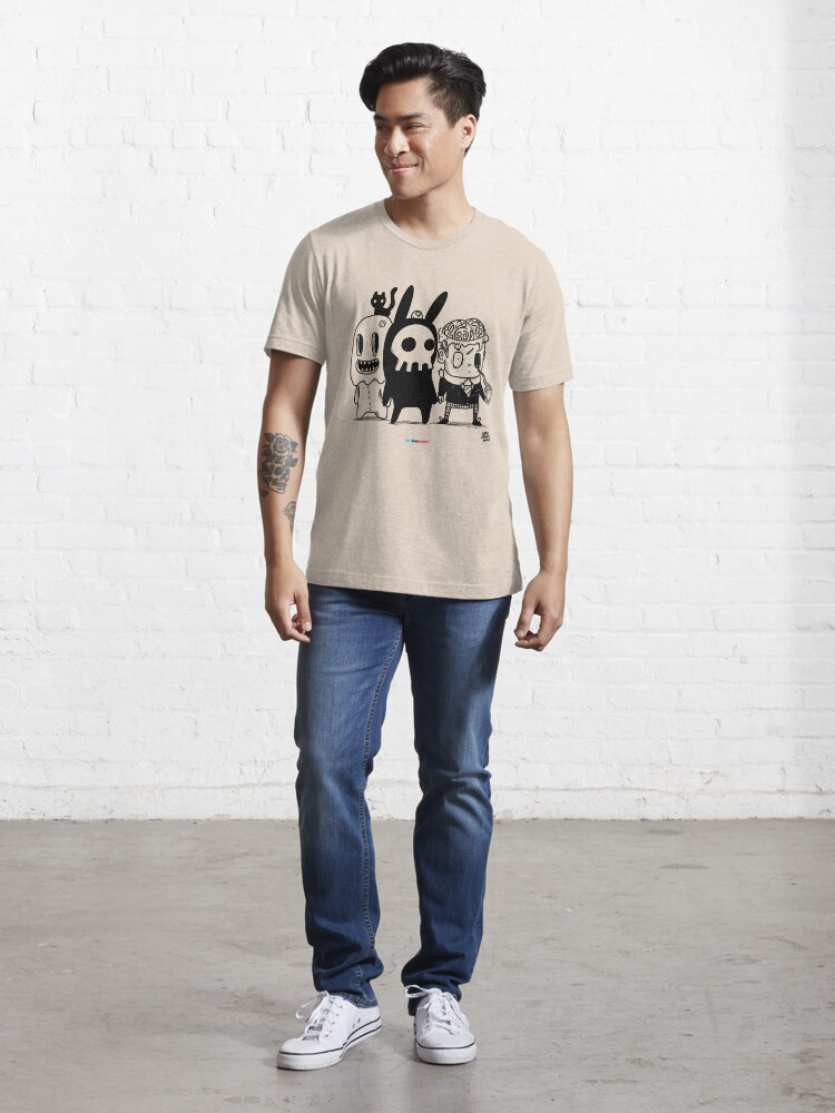 Vista alternativa de Camiseta esencial Monster Friends