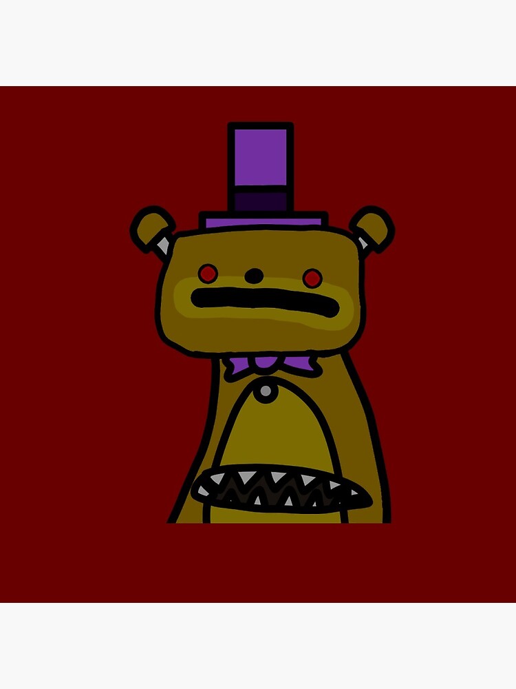 FNaF Nightmare Fredbear Pin for Sale by nyrofletcher