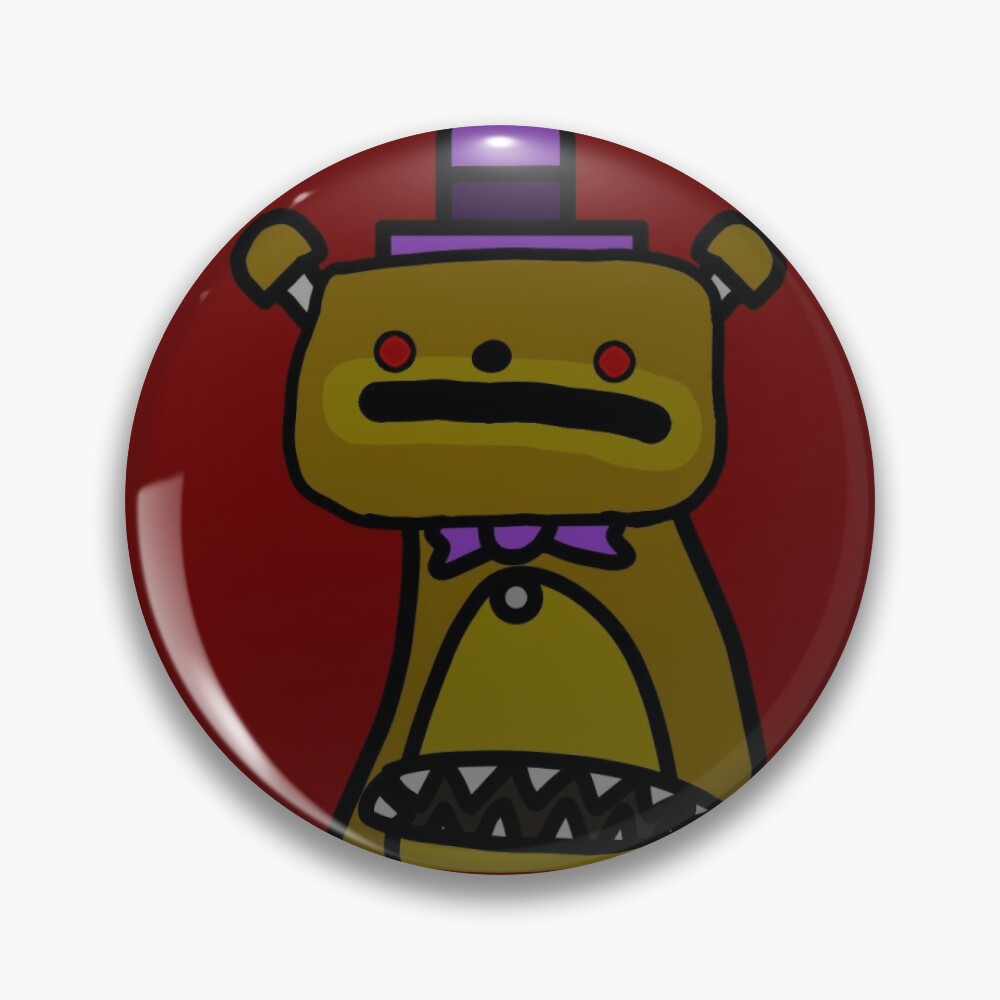 FNaF Nightmare Fredbear Pin for Sale by nyrofletcher