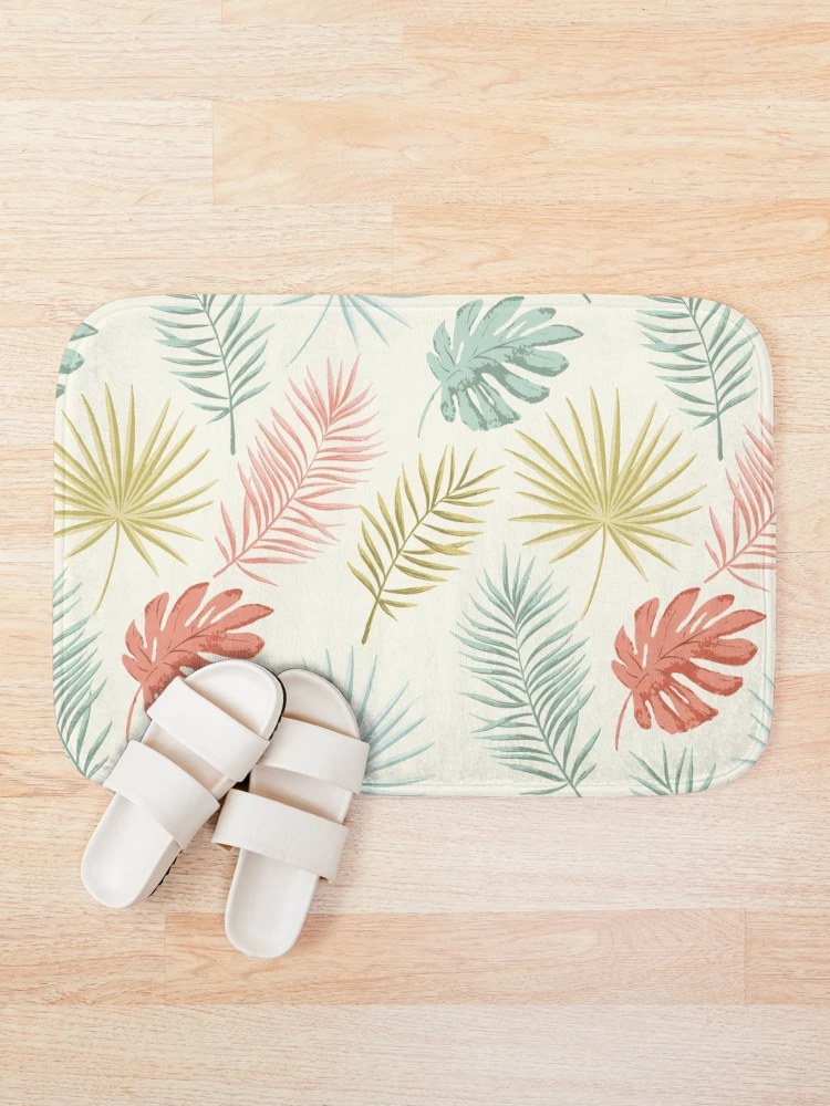 Thumbnail 1 of 6, Bath Mat, Summer Retro Pattern designed and sold by TSlayerMerch.