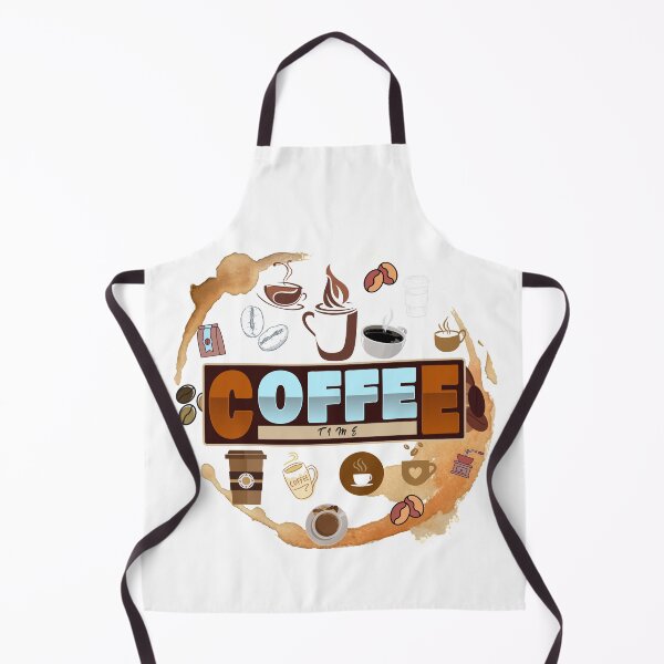Aperçu de l'œuvre Motif du logo Coffee Time créée et vendue par TheVine.