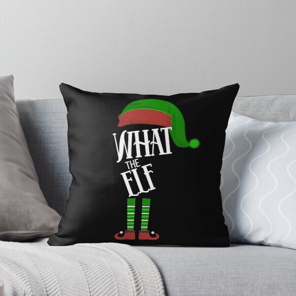 Item preview, What the Elf  from the Elf Squad Family Pajamas  designed and sold by joanaoberg.