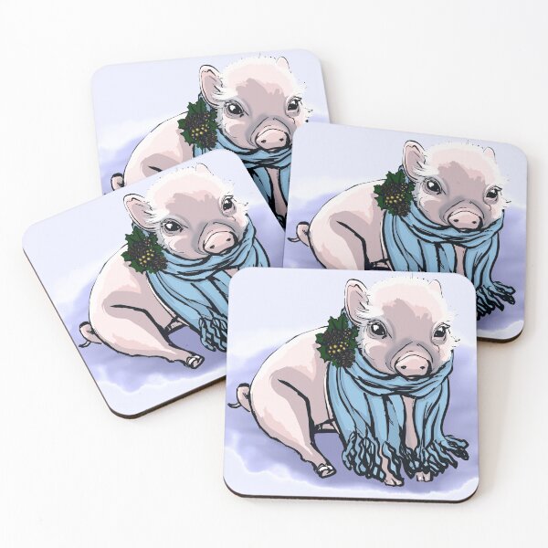 Item preview, Cute Piggy designed and sold by FoxBanditArt.