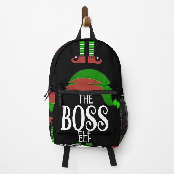 Item preview, The Boss Elf  from the Elf Squad Family Pajamas  designed and sold by joanaoberg.