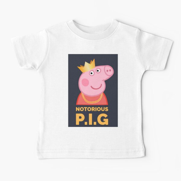 pink pork Baby T-Shirt