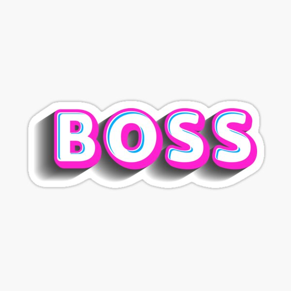 Crush It Like A Boss Sticker