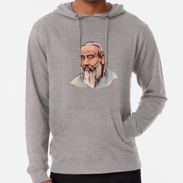 Chinese Philosopher Confucius Art Lightweight Hoodie