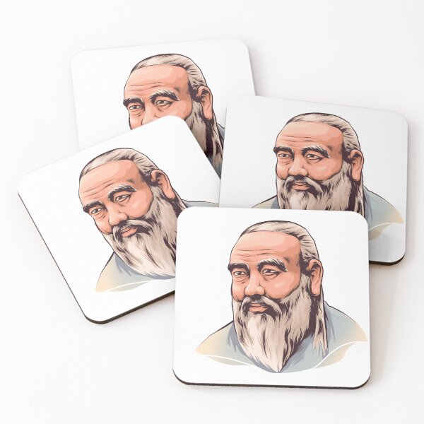 Item preview, Chinese Philosopher Confucius Art designed and sold by bluevideogame.